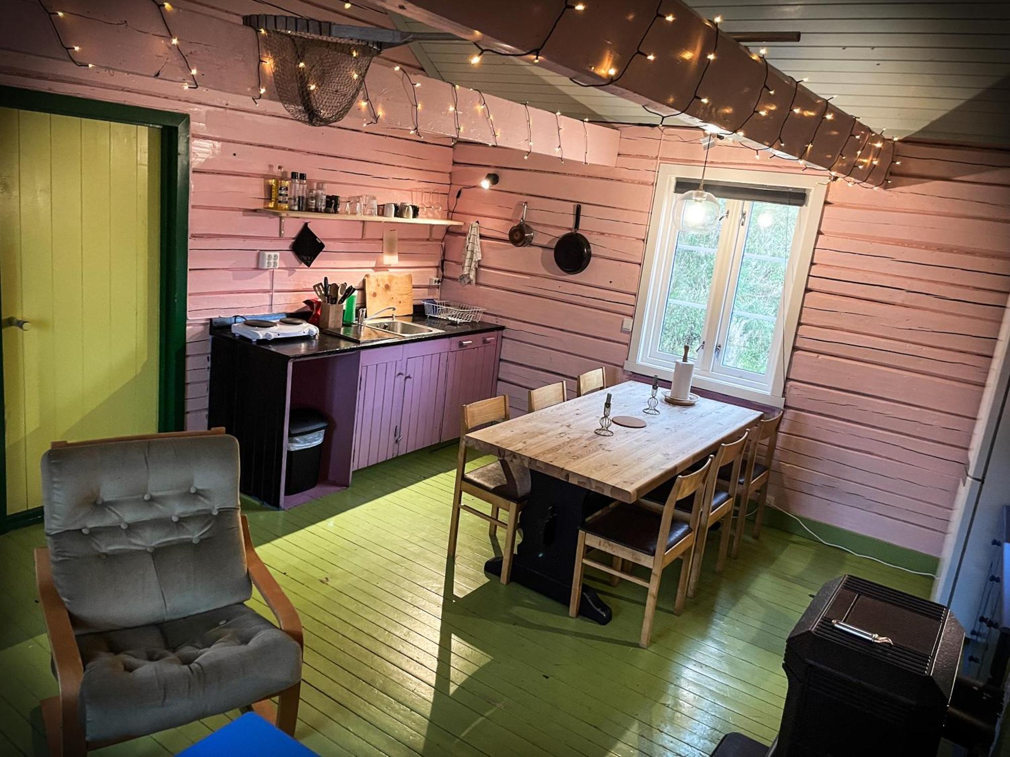 Kraemmervika Rorbuer - Rustic Cabins In Lofoten バルスタ エクステリア 写真