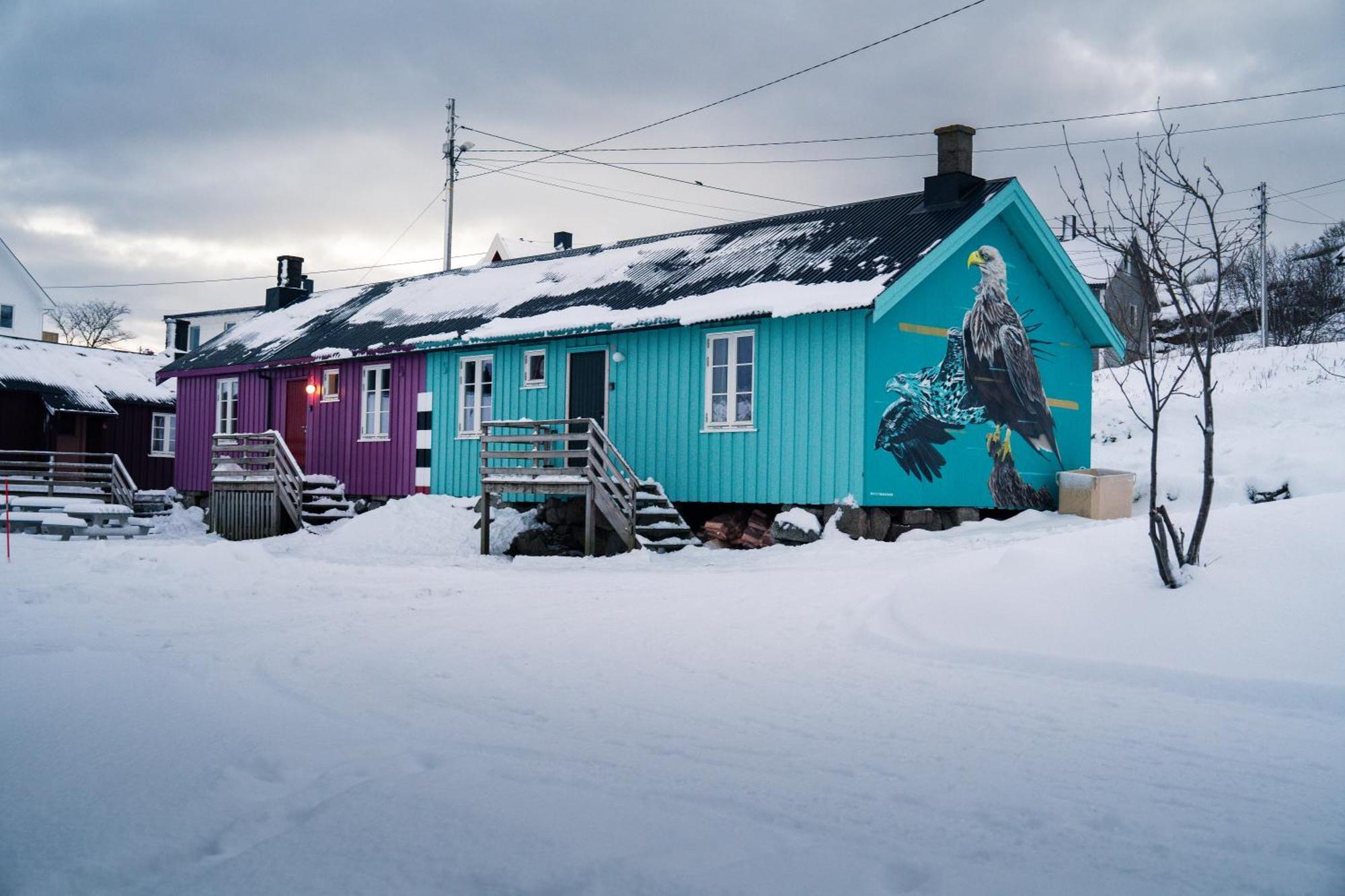 Kraemmervika Rorbuer - Rustic Cabins In Lofoten バルスタ エクステリア 写真