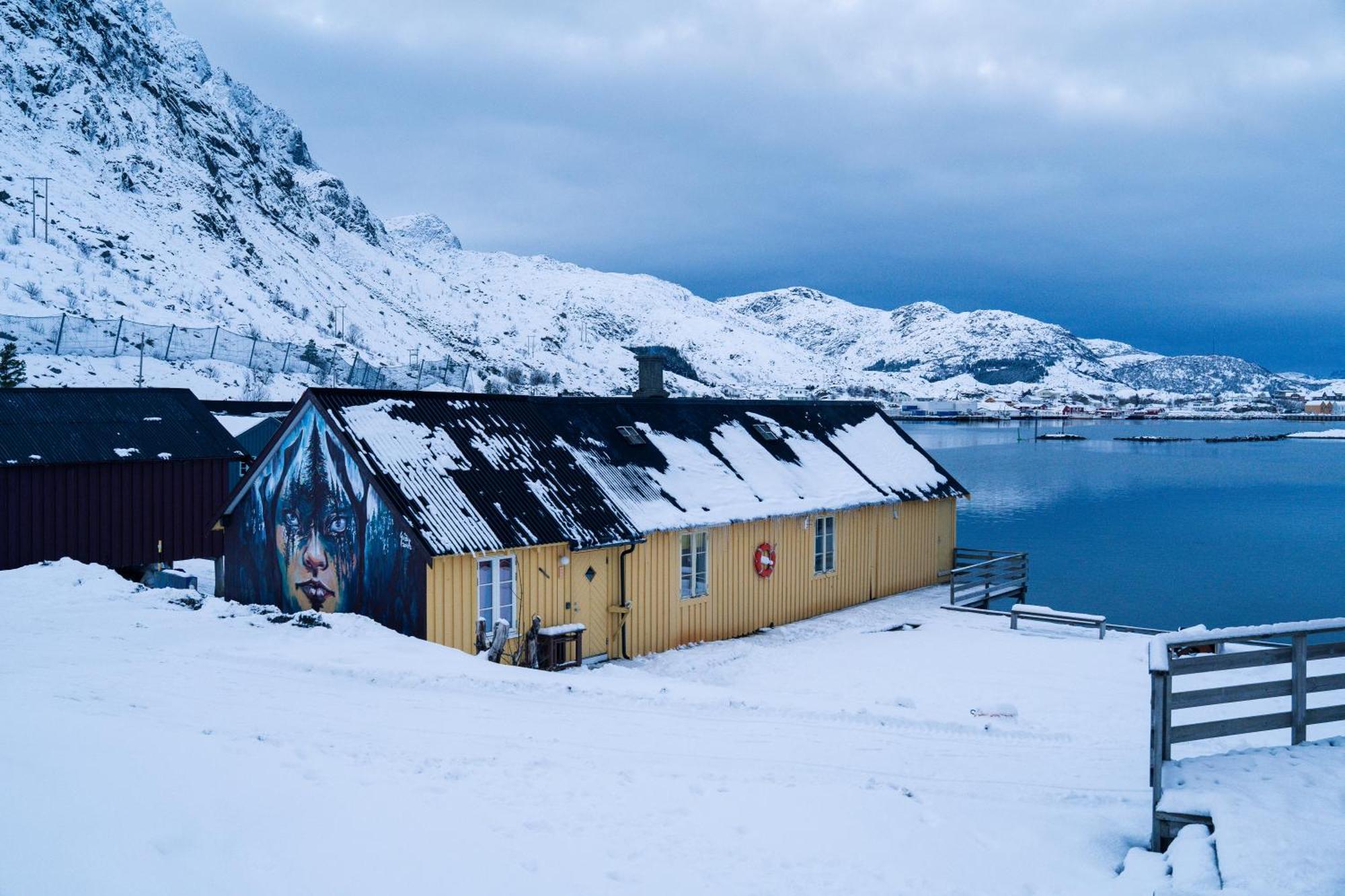 Kraemmervika Rorbuer - Rustic Cabins In Lofoten バルスタ エクステリア 写真