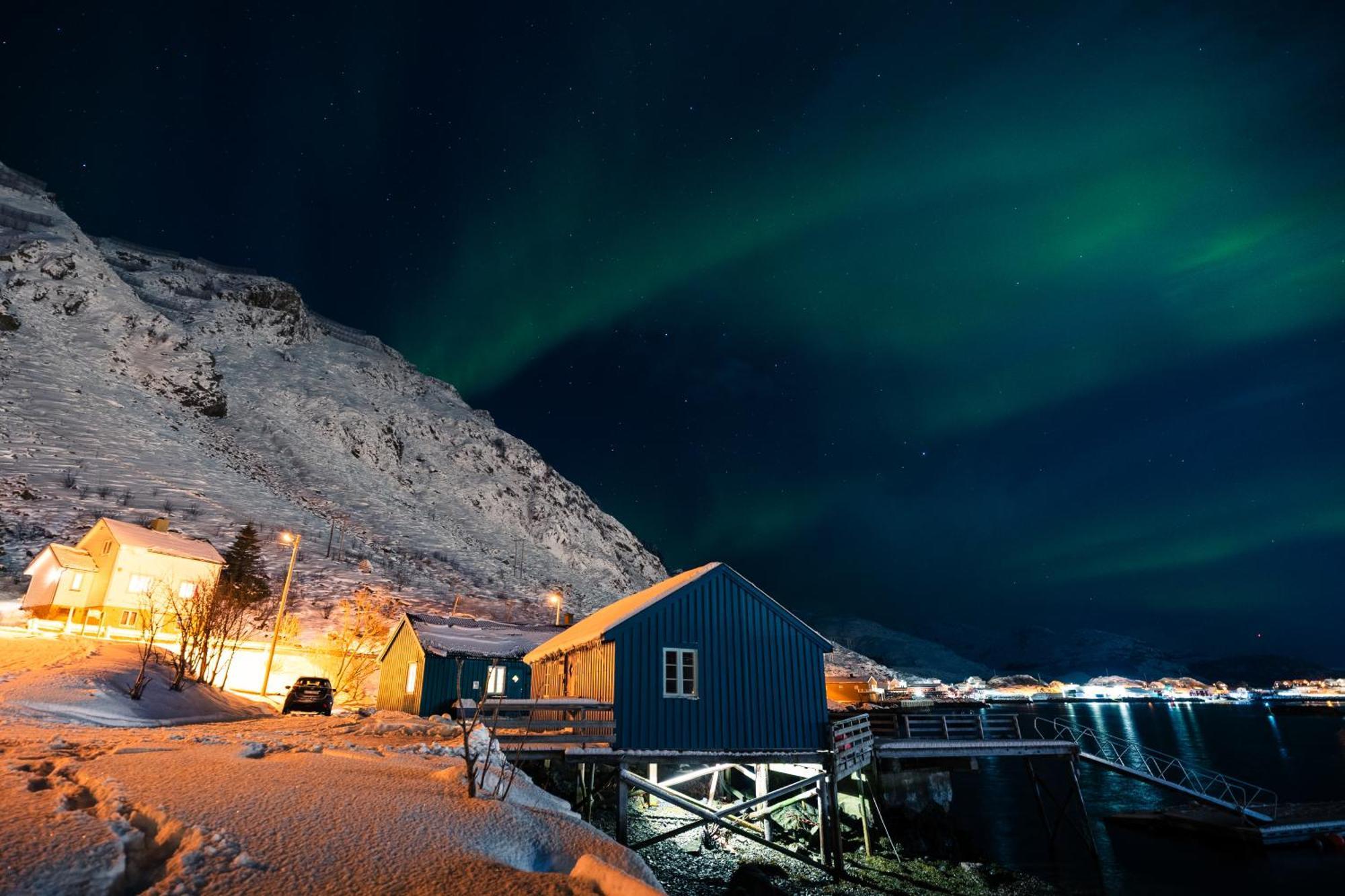 Kraemmervika Rorbuer - Rustic Cabins In Lofoten バルスタ エクステリア 写真