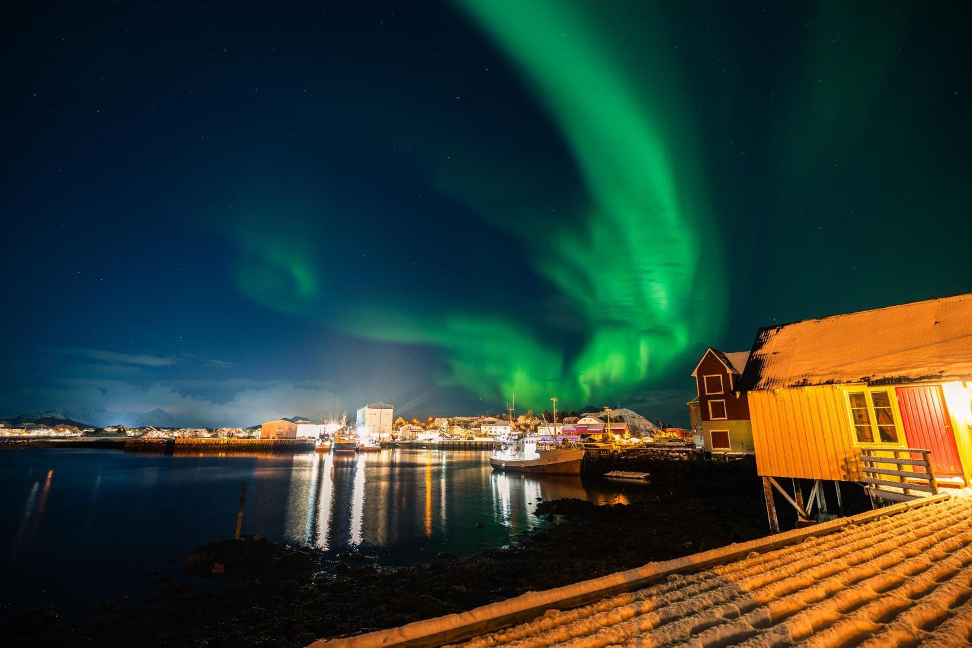 Kraemmervika Rorbuer - Rustic Cabins In Lofoten バルスタ エクステリア 写真